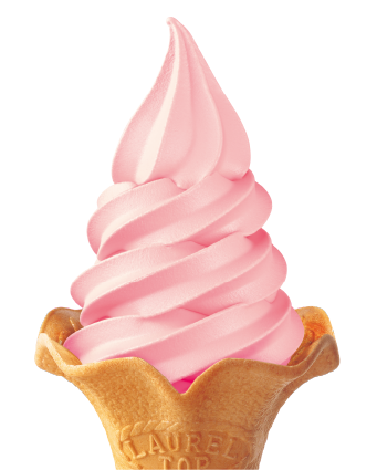 いちごソフトクリーム