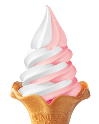いちごミックスソフトクリーム